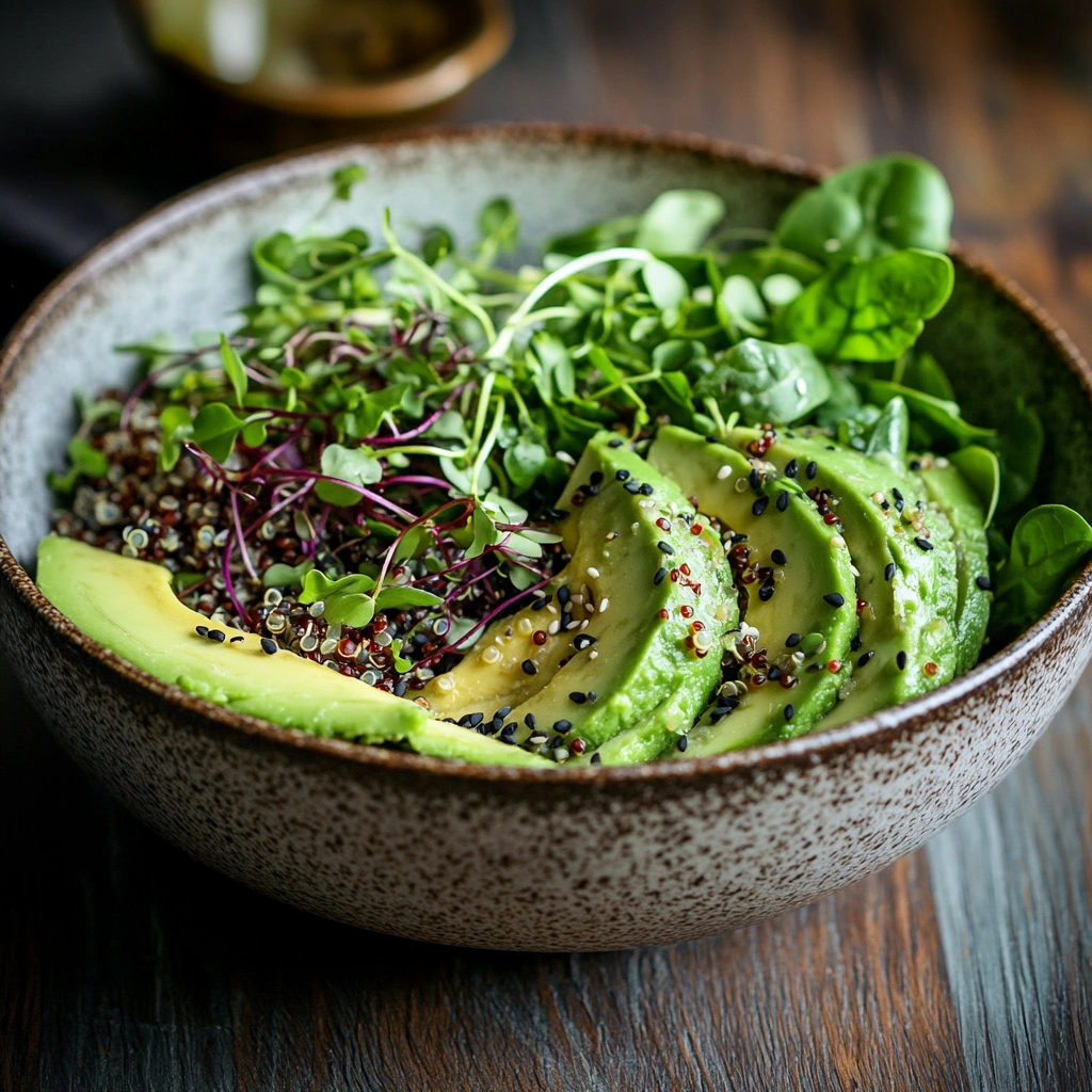 Салат з авокадо та кіноа